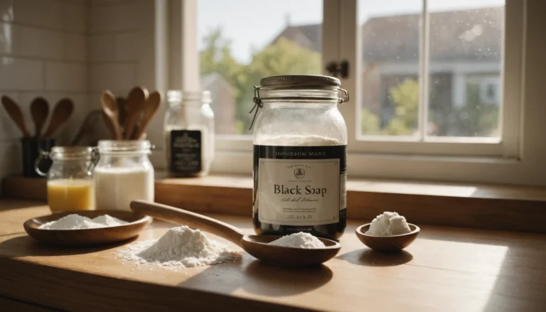 bicarbonate et savon noir