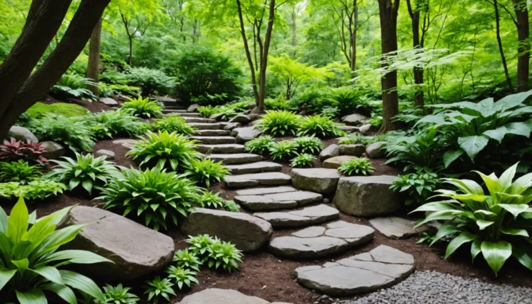 plantes pour jardin de rocaille ombragé