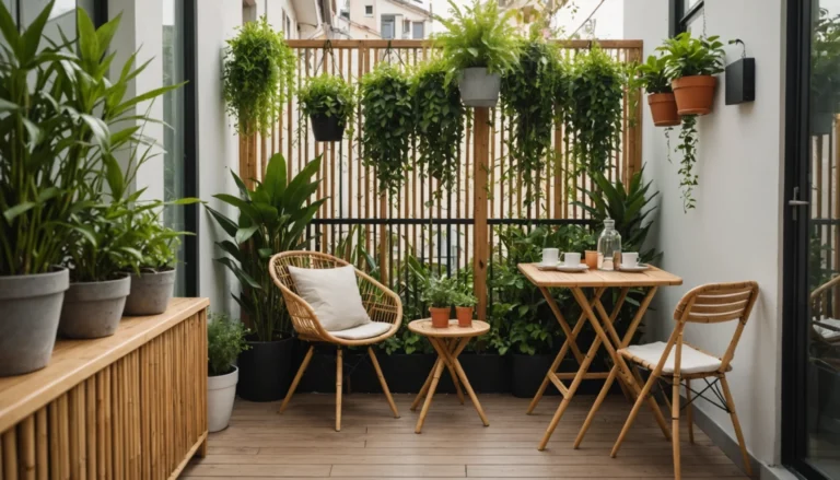 pare-vue pour petits balcons