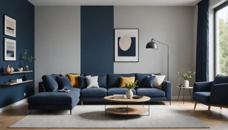 peindre un mur en deux couleurs idées