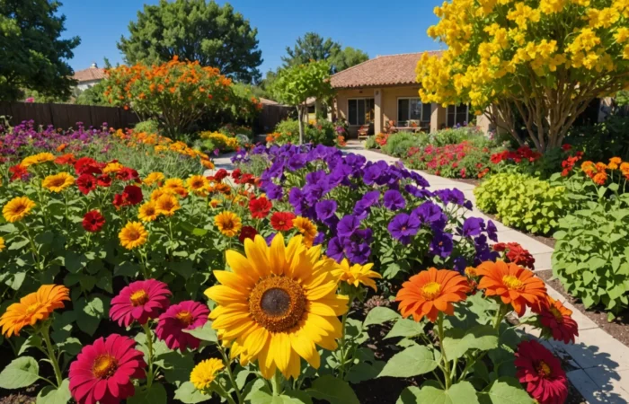 fleurs annuelles pour plein soleil