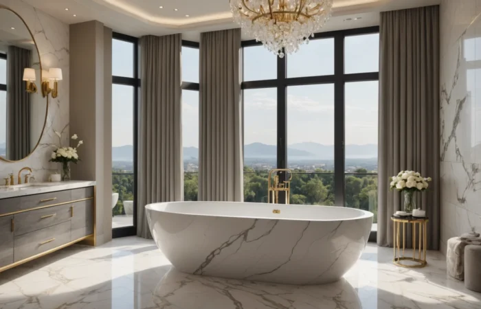 accessoire luxe salle de bain