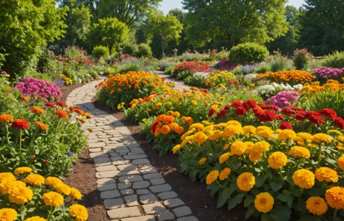fleurs pour emplacement ensoleillé